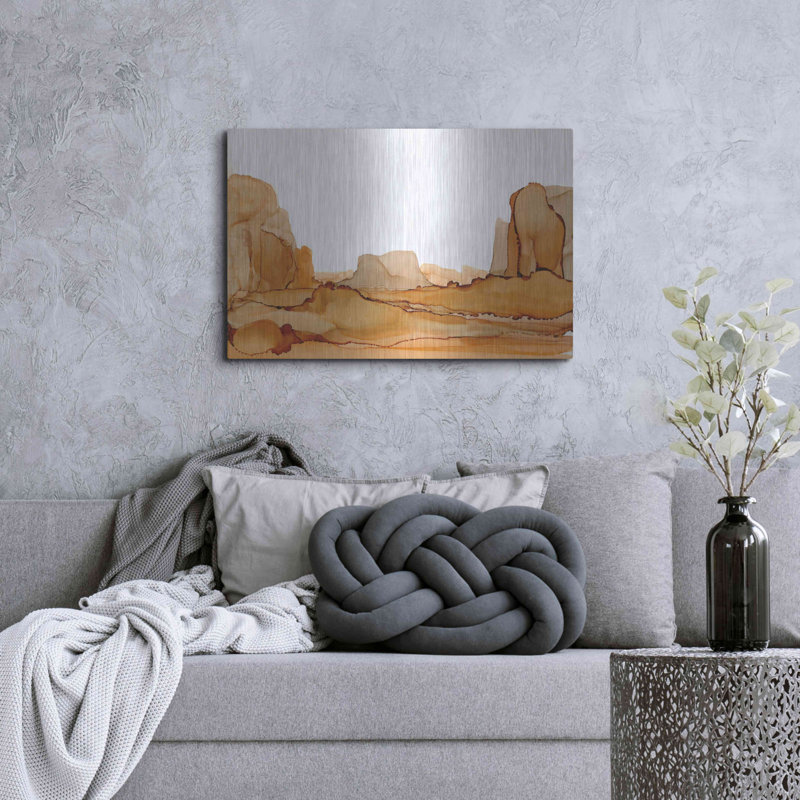 «Brownscape I» par Chris Paschke, H 24 po x l 36 po