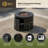 32'' W Concrete Style Propane Outdoor Alloy Steel Frame Fire Pit In Black-126057433