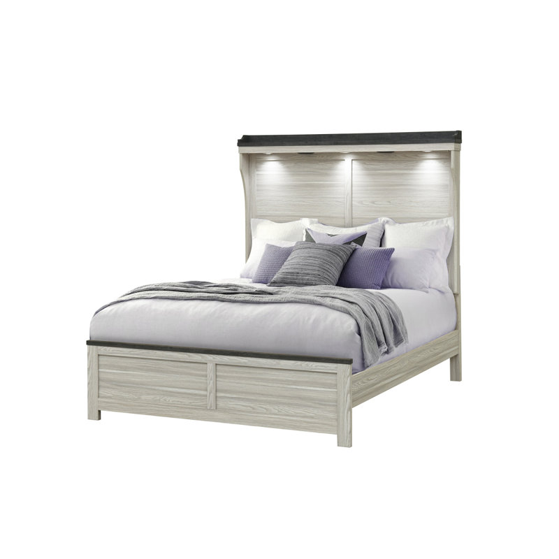 Augusta Brown Queen Bed, Queen