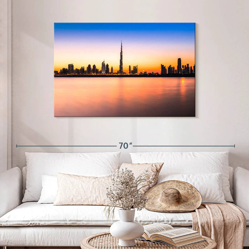 Horizon de Sirci, à Emirats Arabes Unis, H 30 po x l 45 po