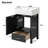 20.3'' Modern Bathroom Vanity With Ceramic Sink-1580215967