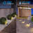 LED In Ground Landscape Lights, Anti-Glare Beacon Top, IP67 Waterproof