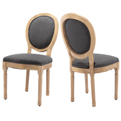 Baltz Linen Side Chair Dining Chair