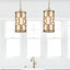 Luminaire suspendu cylindrique 1 lumière Horrocks