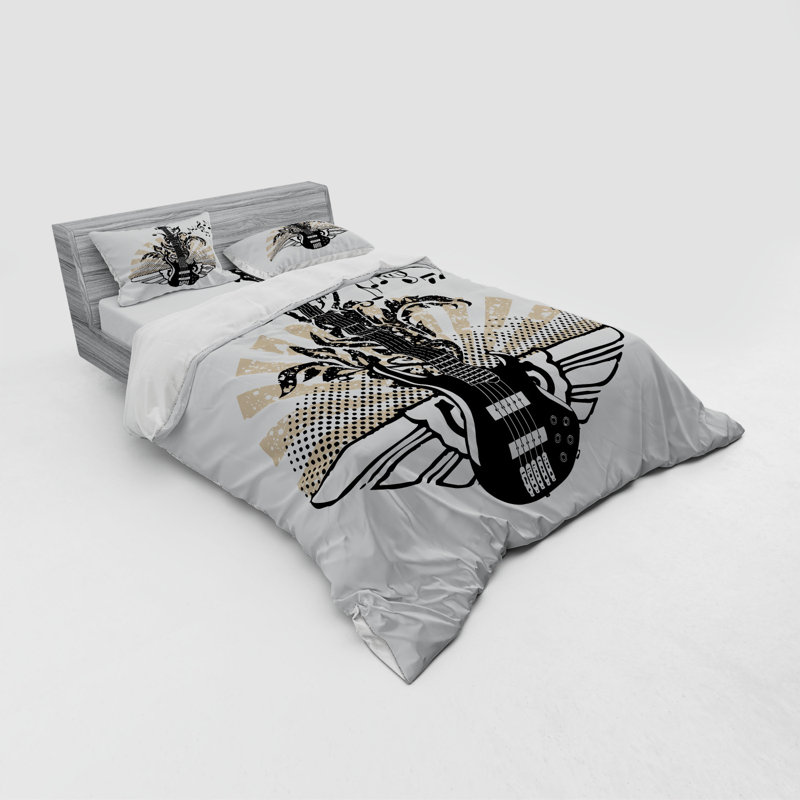 Traditional Polyester Duvet Cover, Queen Duvet Cover + 3 Additional Pieces