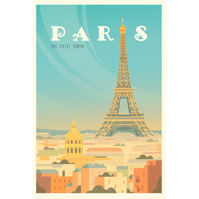 Paris - Wrapped Canvas Print