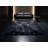 Machine Washable Warmley Angel Warrior Posh & Luxe Starburst Rug in Gray – Navy Binding-1346920468