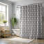 Rideau de douche Earthy Lattice - Premium-620346118