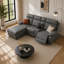 4 Seater Leather Sofa-1616347503