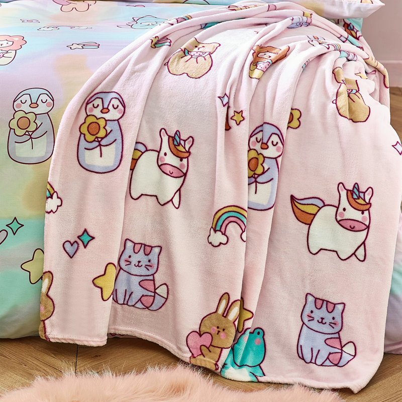 Forever Together Cosy Fleece Blanket Throw