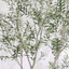 Arbre artificiel 8 pi, faux arbre avec pot blanc et mousse réaliste, grand olivier d'intérieur pour patio