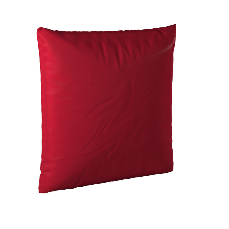 27" Cozy Floor Pillow, Red