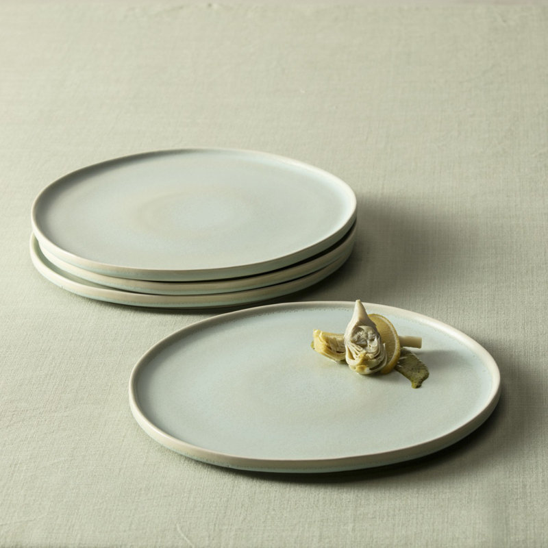 Cloud Terre Collection No 3 Stoneware, 10.6" Dinner Plate, , Cypress