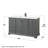 Deborah 60'' Single Bathroom Vanity with Marble Top-97736519-97736512