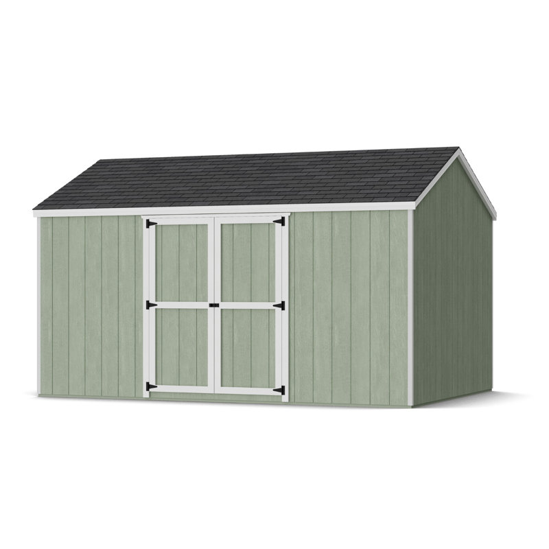 Value Gable Shed With Side Entry, 101.5'' H x 120'' W x 168'' D, No
