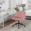 Camella Velvet Office Chair