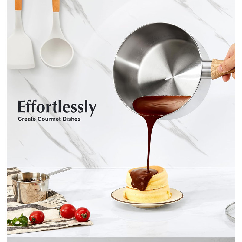 Stainless Steel Saucepan, 1 qt.