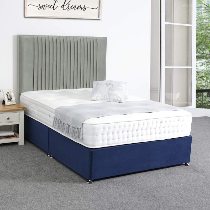 Rine Upholstered Headboard, Single (3'), Plush Sage, Velvet