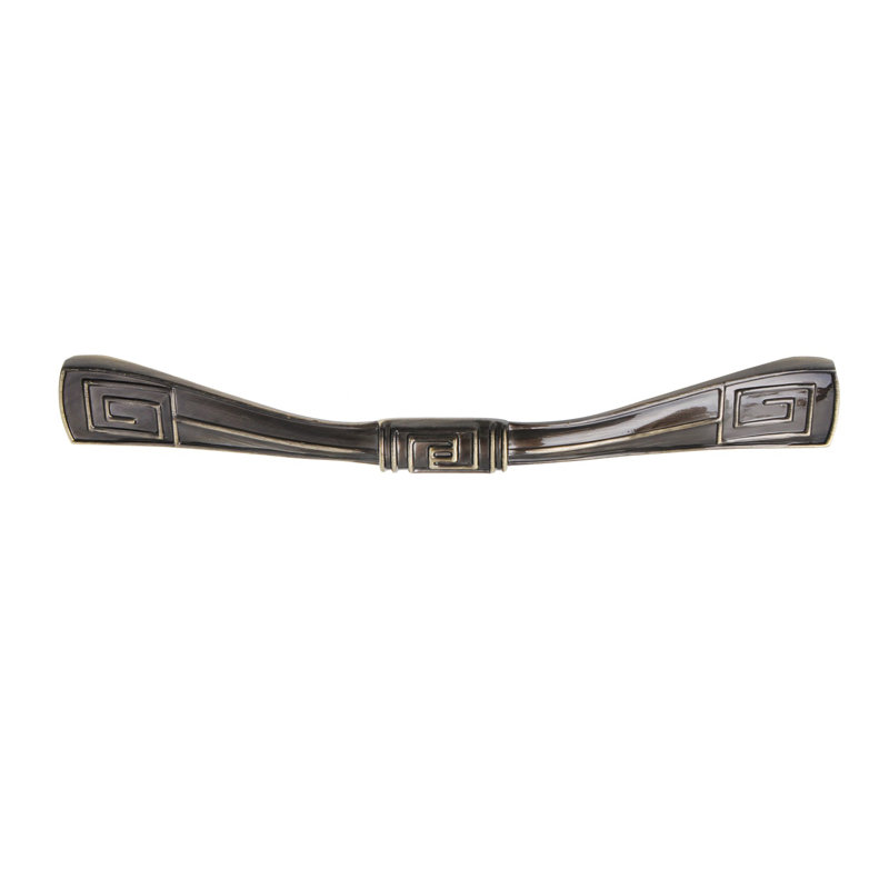 Trieste 5" Center to Center Arch Pull, Antique Brass