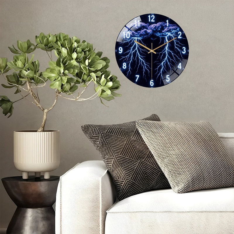 Horloge murale 12 po