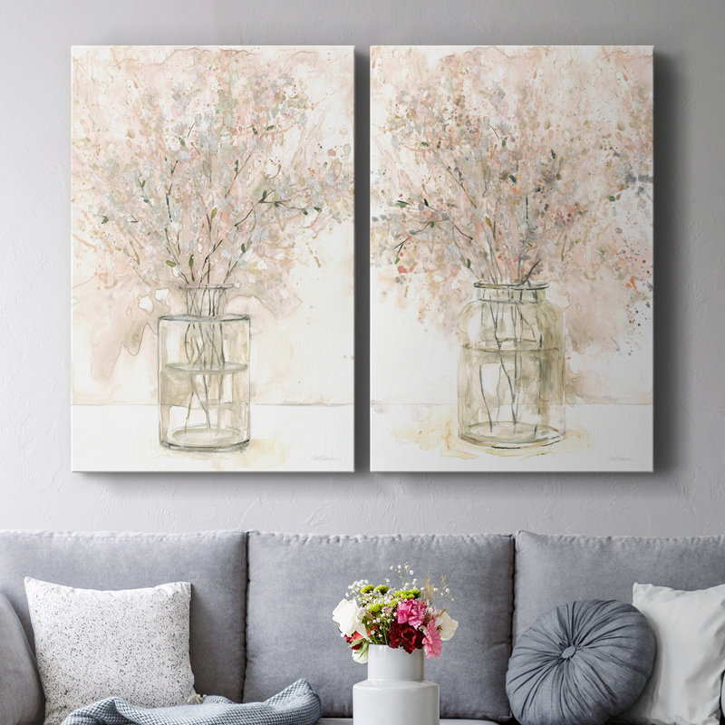 Toile tendue avec châssis délicat I-Premium Gallery - Prêt à être accroché, H 48 po x l 64 po
