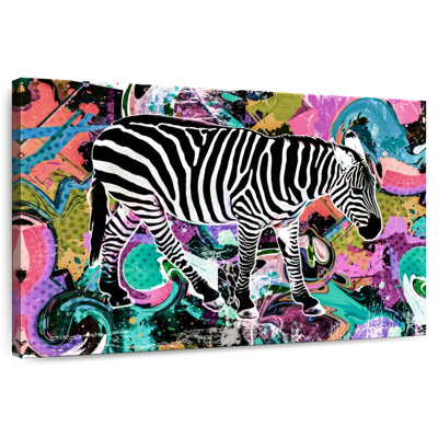 Pop Style Zebra