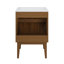 Meuble-lavabo autoportant 24 po Bosse en chêne brun avec comptoir Bosse-121676151-105940855-105940851