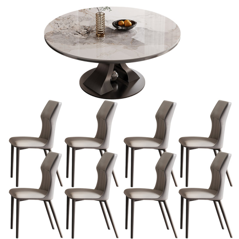 Ensemble de table de salle à manger moderne et simple haut de gamme