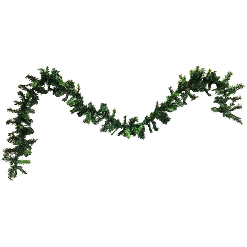 9-Foot Green Artificial Pine Christmas Garland