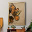 «Winged Wreath I», reproduction encadrée de qualité supérieure - prête à être accrochée-88103492-88103493