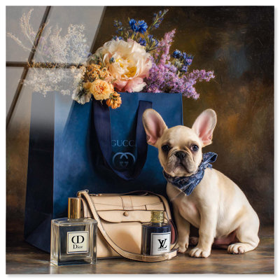 Impression d'art sur toile Frenchie