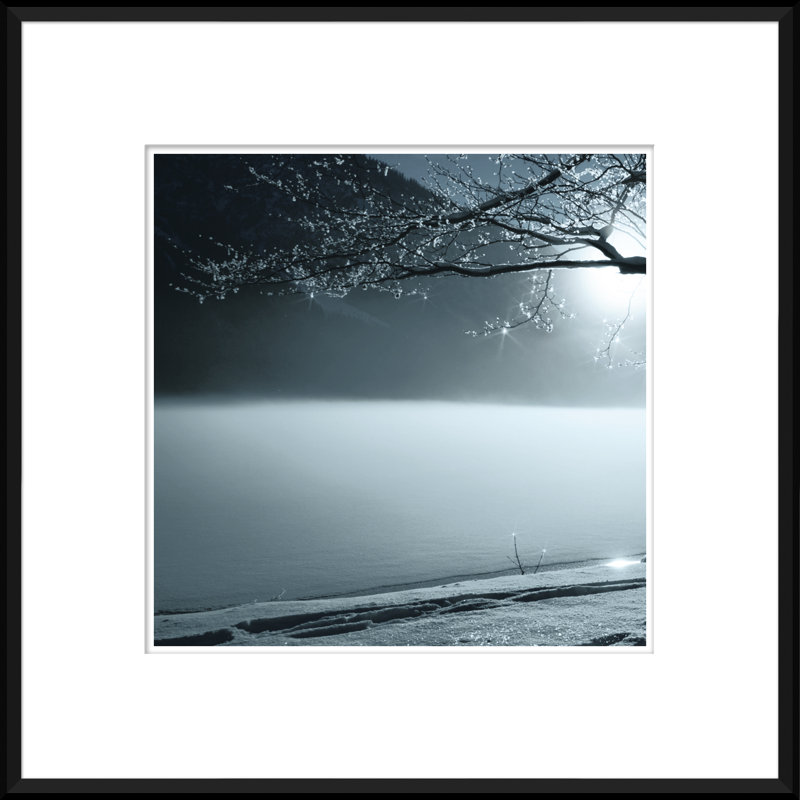 Deep Blue Landscape Giclee Print
