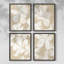 Ghost Petal I Framed Print - Set of 4-2017870526-2017870525