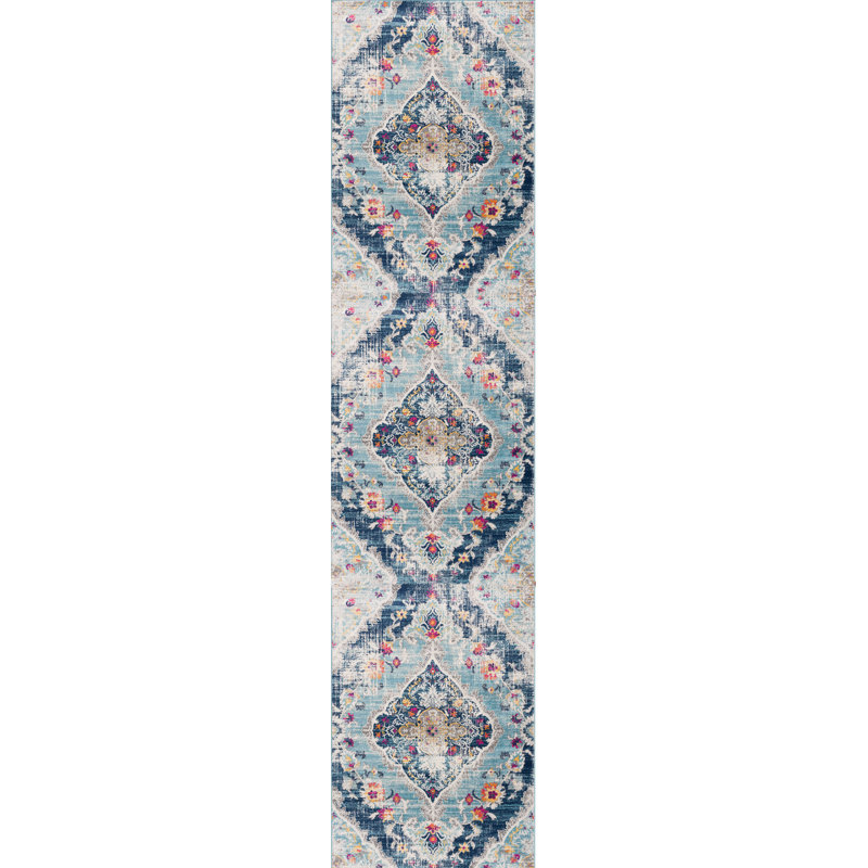 Kymiere Abstract Indoor Rug, Runner 2'3" x 6'