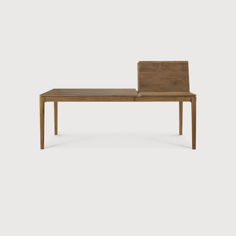 Bok Solid Wood Dining Table, 30"H x 55"L x 35.5"W, Brown