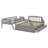 Bunk Bed With Drawers,Ladder And Storage Staircase-1232782096