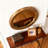 31.3" Gold Textured Round Wall Mirror