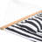 2-Person Quilted Polyester Spreader Bar Hammock - Black/White-864787294