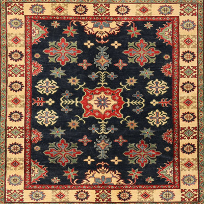 Tapis bleu marine oriental