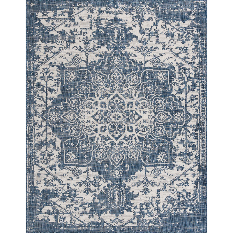 Jill Zarin Dubai Indoor/Outdoor Rug, Rectangle 7 pi 10 po x 10 pi