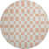 Premium Machine Washable Prisco Peach Rug