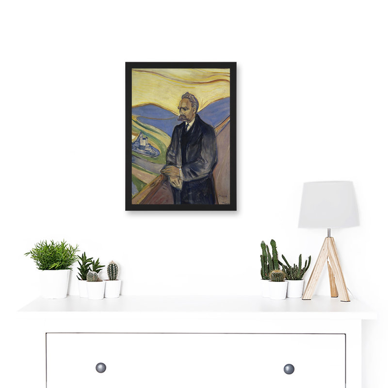 Friederich Nietzsche by Edvard Munch - Single Picture Frame Print