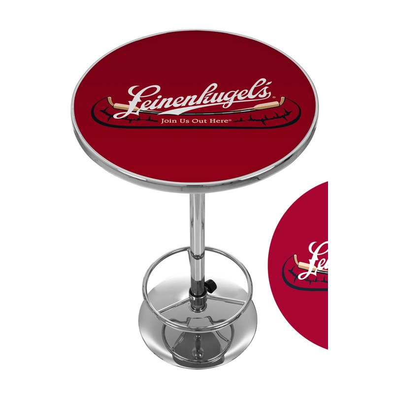 Leinenkugel Round Metal Base Dining Table