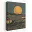 «Desert Moon Rally», impression d'art rétro classique rétro paysage nature-129896497