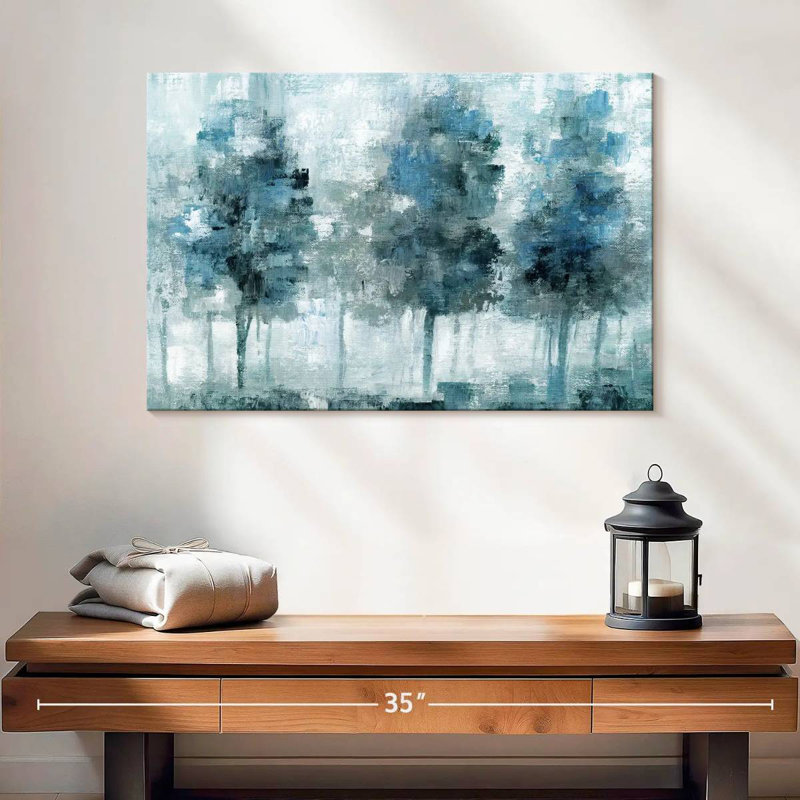 Avery Shady Blue Forest, 16" H x 24" W