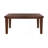 Rectangular 1Pc Dining Table With Self-Storing Extension Leaf