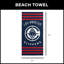 Serviette de plage NBA Stripes-1750931161