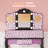 Kids MDF Vanity Table Set In Purple With 1 Drawer With 3-Color Dimmable LED Bulb-2068902359