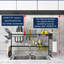 Stainless Steel Over The Sink Dish Rack-50236134
