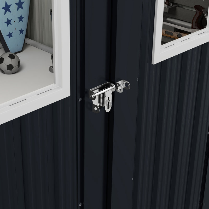 Outdoor Storage Shed, Protective Film, Four Daylight Windows Lockable Doors,A Practical And Thoughtful Gift,Two Colors Can Be Freely Selected Storage Sheds